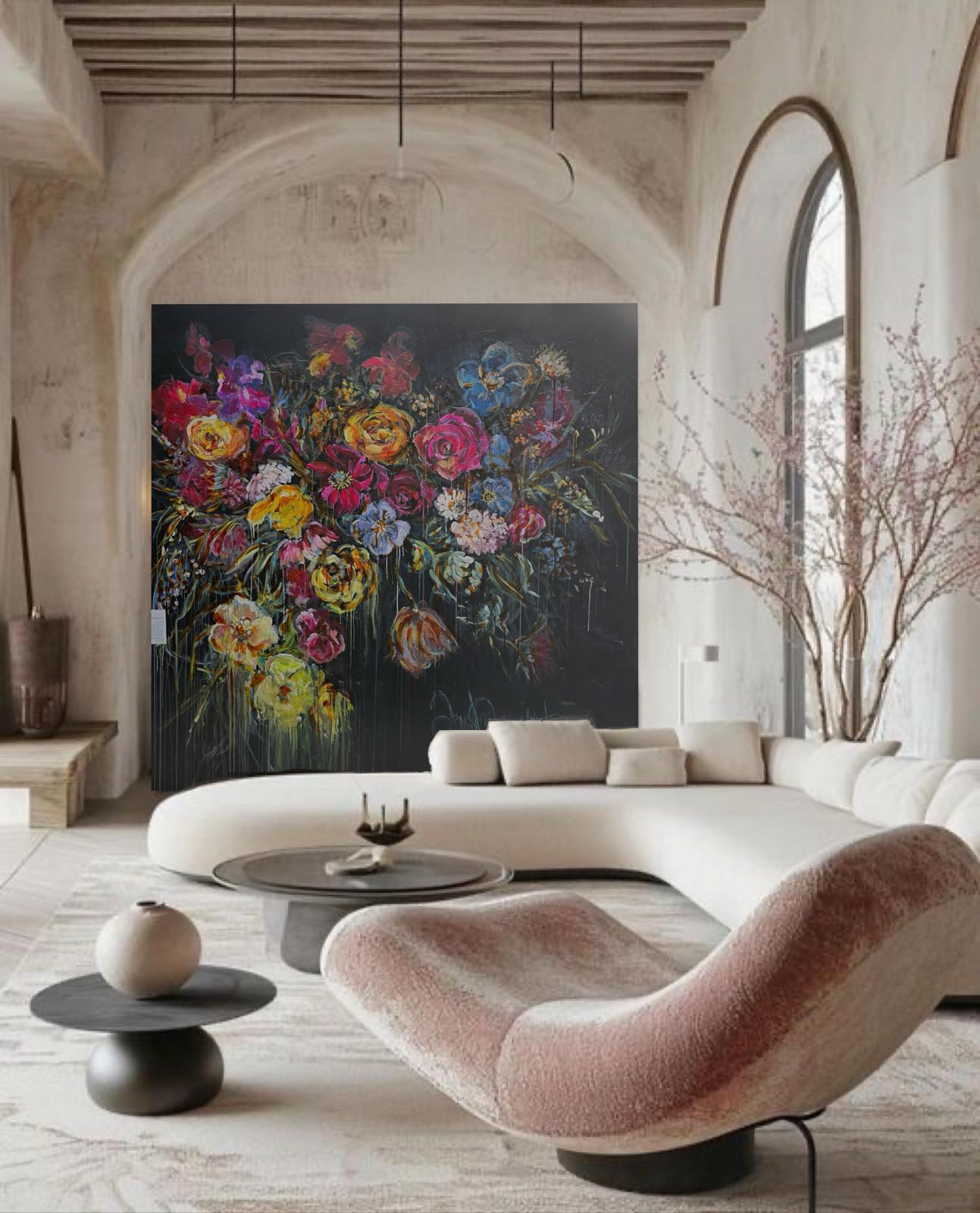Painting in interior COLOR SIMPHONY